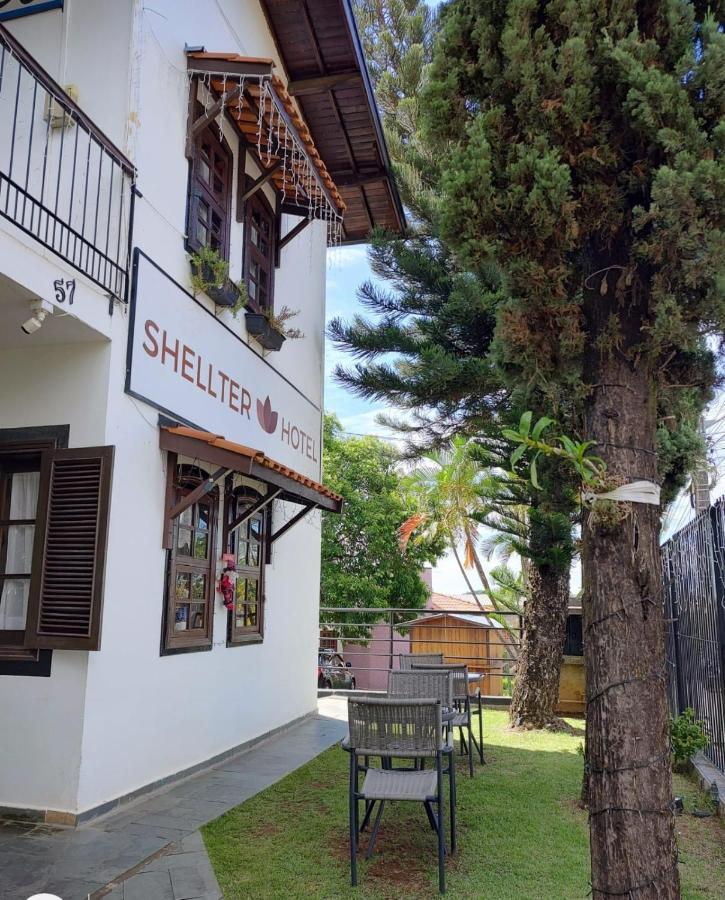 Shellter Hotel Holambra Bagian luar foto