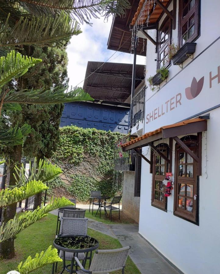 Shellter Hotel Holambra Bagian luar foto