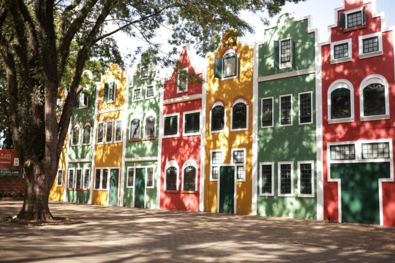 Shellter Hotel Holambra Bagian luar foto
